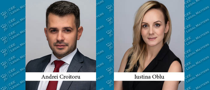 Andrei Croitoru and Iustina Oblu Make Partner at Act Legal Romania