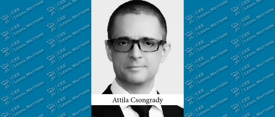 Attila Csongrady Joins Schoenherr as Partner