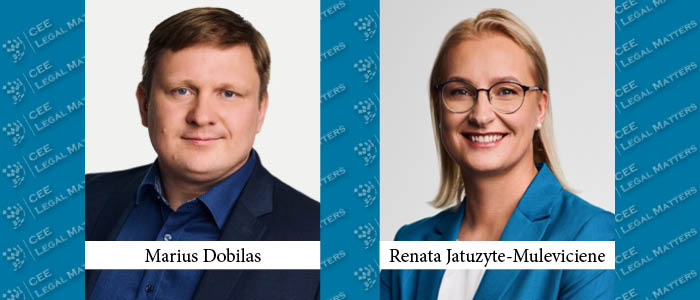 Marius Dobilas and Renata Jatuzyte-Muleviciene Make Partner at Walless