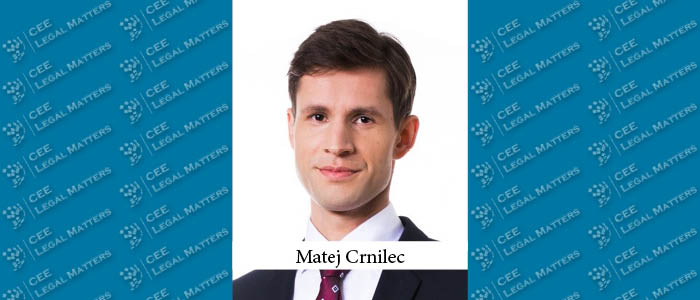 Matej Crnilec Makes Local Partner at Schoenherr Slovenia