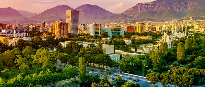 A Building Spree in Albania